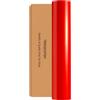 Heinaroman Pellicola Wrapping Auto, Pellicola Rosso Lucida Wrapping da 30.5 X 152CM, Pellicola Adesiva Per Auto per Auto, Moto, Decorazione di Mobili