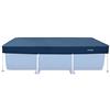 Intex 28036 - Telo Copripiscina per Piscina Frame Rettangolare, PVC, Blu, 260x160 cm