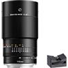 TTArtisan Obiettivo macro F2.8 da 100 mm con corpo in metallo 2x con attacco a scarpa fredda compatibile con attacco Nikon F - Nero