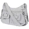 Christian Wippermann®, Borsa a spalla donna Grigio grigio chiaro 32 x 26 x 13 cm