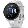 Garmin Smartwatch ( AMOLED ) FORERUNNER 165 Mist grey e Whitestone 43 mm 010