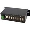 STARTECH - Hub USB industriale robusto a 7 porte - Alimentato da bus montabile