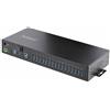 Startech.Com Hub USB INDUSTRIAL Black 16 porte S5G16AINDS USB A HUB