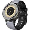 AIEK Smartwatch 4G LTE, Orologio intelligente GPS con fotocamera rotante estraibile, 2 G RAM 16 GB ROM, touch screen AMOLED da 1,76 pollici 1520 mAh SIM per uomo e donna (Grigio)