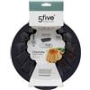 5 five simply smart 5five - stampo in silicone charlotte silitop nero rosso