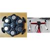 STYLE 3.0 Supporto smartphone nero / magnete portatelefono portacellulare per bicicletta Style 3.0 - Magneto Bike Off-Road