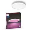 Philips Hue White and Color Ambiance Surimu, Plafoniera Smart Rotonda, Luce Bianca o Colorata, Dimmerabile, 40W, Bianco