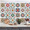 RE-COVERTILES Adesivi Piastrelle Cucina Bagno in PVC 24 Pz 10x10 cm PS00032