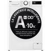 LG F4WR6010AGW Lavatrice 10kg AI DD, Serie R5, Classe A-10%, 1400 giri, TurboWash 360, Lavaggio a vapore, White