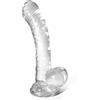 CRUSHIOUS Dildo Hudini Trasparente 17,5 cm