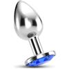 CRUSHIOUS Plug Anale Bijou Gioiello Blu Piccolo