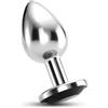 CRUSHIOUS Plug Anale Bijou Gioiello Nero Grande