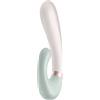 SATISFYER Vibratore Rabbit Heat Wave Bluetooth Menta