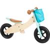 Legler Triciclo in legno senza pedali Trike Maxi 2 in 1 (turchese/rosa) Turchese