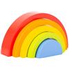Legler Arcobaleno Steineriano costruzioni Waldorf Legler Piccolo 5 pz.