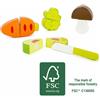 Legler Set di verdure giocattolo in legno Legler