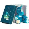 Lilliputiens Peluche morbidi ecosostenibili con confezione colorata - Lilliputiens Marius rinoceronte