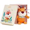 Lilliputiens Peluche morbidi ecosostenibili con confezione colorata - Lilliputiens Jack leone