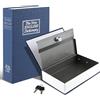 Tahoe Trails Libro cassaforte con chiave blocco, cassaforte in metallo portatile, dizionario Diversion libro cassaforte, segreto Book Hidden Safe, 9,5 x 6,1 x 2,2