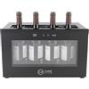 Cave Vinum Cavevinum Espositore da bar CV-7D per vini rossi, acciaio inossidabile, nero 556x330x261 mm