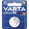 VARTA LITHIUM CR2430 3V - BLISTER 1 BATTERIA DL2430/BR2430-VAR6430101401