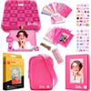 KODAK Barbie Step Slim Stampante Portatile Wireless Bundle Regalo Stile Iconico, Custodia Fotocamera, Album Fotografico, Adesivi, Cornici Appese, 50 Adesivi e Carta Zink (20 Fogli)