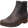 Woody Jutta, Stivaletto Donna, Pelle grassa Caffe, 43 EU