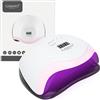 GASHIO® Lampada UV per unghie in gel - lampada UV LED - lampada per unghie in gel - lampada LED - lampada per unghie - lampada per unghie LED - lampada per unghie con timer e sensore - asciuga unghie