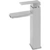 VirtuGro Rubinetto Bagno Lavabo Miscelatore Lavabo Bagno Rubinetto Bagno Miscelatore Bidet Rubinetti Bagno Rubinetto Lavandino Bagnoacciai Inossidabili Regolabile Freddo e Caldo Cromo (Argento)