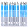 Oumefar Set di punte per cacciavite elettrico a testa croce, PH2 x 70 mm, per cacciavite elettrico