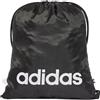 adidas Linear Gymsack, Sacca da Palestra Unisex-Adulto, Black/White, One Size