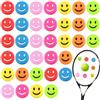 Thapncow 16 Pezzi Antivibrazione Tennis Ammortizzatori per Racchette, Tennis in Silicone Sorridente Ammortizzatore, Ammortizzatore in Silicone Racchetta