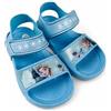 eplusm Disney Frozen - Pantofole da bambina con regina di ghiaccio Elsa Anna Zoccoli da spiaggia, piscina, taglia 22-32, Sandali blu, 32/33 EU