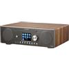 Ferguson - Digital Internet Radio DAB+ - Regent i450s Spotify Connect/AUX/USB/Bluetooth - radio dab: altoparlante, lettore CD, Hi-Fi, FM - Home Stereo - Doppio allarme, telecomando (Noce Scuro)