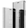 MRSTER Cover for Samsung S9 Mirror Clear View Standing Cover Full Body Protettiva Specchio Flip Custodia per Samsung Galaxy S9. Flip Mirror: Silver