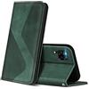 ZONNAVI Cover per Huawei P40 Lite, Flip Custodia Pelle PU con [Slot Cart] [Supporto Stand] [Magnetica], Cover a Libro Portafoglio per Huawei P40 Lite (Verde)