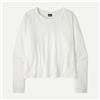 PATAGONIA W M/L MAINSTAY TOP - WHI