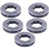 LAVAS 5 X Corona for motosega 404 8 denti Sostituisci adatta for Oregon 13313 for motosega a benzina professionale a 2 tempi Stihl Husqvarna