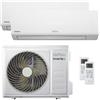Daitsu Condizionatore Daitsu - Gruppo Fujitsu - Serie ECO DT-2/3 dual split 9000+12000 BTU inverter A++ esterna 5,1 kW codice prodotto 3NDA01236_3NDA01228_3NDA01238