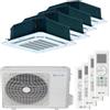 clivet Condizionatore Clivet cassetta 4 vie mini quadri split 9000+9000+9000+9000 BTU inverter A++ unità esterna 8,2 kW codice prodotto MU1-Y82M-IB2-XY27M-4