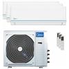 midea Condizionatore Midea Evolution trial split 9000+9000+18000 BTU inverter A++ unità esterna 8.2 kW codice prodotto M4OE-28HFN8-Q/MSAGXAU-09HRDN8_2/MSAGXCU-18HRFN8_1