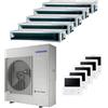 Samsung Condizionatore Samsung canalizzabile penta split 9000+12000+12000+12000+12000 BTU inverter A++ unità esterna 10 kW codice prodotto AJ100TXJ5KG/EU-AJ026TNLDEG/EU-5-46E4FB