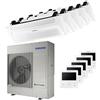 Samsung Condizionatore Samsung Cassetta WindFree 1 Via penta split 9000+9000+9000+9000+12000 BTU inverter A++ unità esterna 10,0 kW codice prodotto AJ100TXJ5KG/EU-AJ026TN1DKG/EU-5-6EA79A