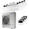 Samsung Condizionatore Samsung Cassetta WindFree 1 Via quadri split 12000+12000+12000+12000 BTU inverter A++ unità esterna 10,0 kW codice prodotto AJ100TXJ5KG/EU-AJ035TN1DKG/EU-4