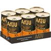AATU 90/10 Cibo umido per cani in scatola - Pollo (6x400g) - Ricetta senza cereali - Senza ingredienti artificiali - Ottimo per un'alimentazione a bassa manutenzione