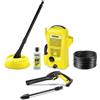Karcher Idropulitrice K 2 Universal Edition Home, Pressione 110 bar, Portata 360 l/h, Area di lavoro 20 m²/h, Filtro Acqua Premontato, Tubo e Pistola Alta pressione, Ugello rotante, Lavasuperfici