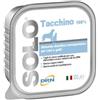DRN - SOLO Vaschetta Monoproteica per Cani e Gatti - Tacchino - 300 g