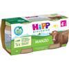 Hipp Bio Omogeneizzato Manzo 2 Pezzi Da 80 G 160 g