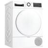 Bosch Hausgeräte Bosch WQG233D20 - Asciugatrice a pompa di calore per 8 kg, serie 6, A+++, 176 kWh/anno, design anti-vibrazione, sistema di asciugatura sensibile, refrigerante ecologico, bianco, WQG233D20