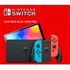 Nintendo Switch OLED Model Console Nuovo Modello 7" Neon Red Neon Blue 64GB